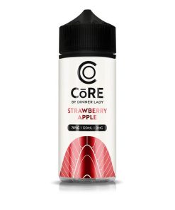 Core by DINNER LADY Strawberry Apple 0mg 120ml copy 1