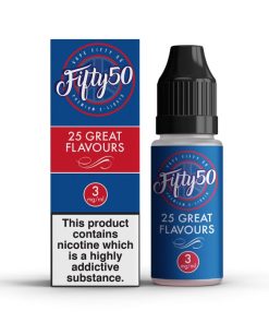 Ice Menthol - Fifty 50 1 Fifty 50 Premium E Liquid 3mg 14