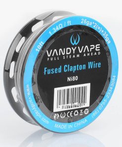 Vandy Vape Specialty Wire 2 Ni80 Fused Clapton Wire 26ga x235ga 10ft
