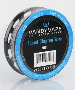 Vandy Vape Specialty Wire 1 Ni80 Fused Clapton Wire 28ga x235ga 10ft