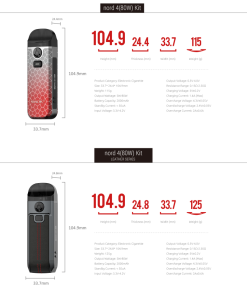 Smok Nord 4 Pod Kit 11 Nord 4 Specs