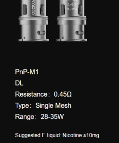 Voopoo PnP Coils 9 Voopoo PnP M1