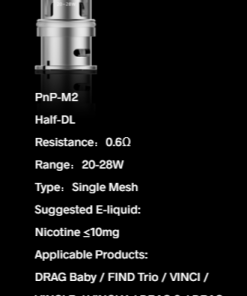 Voopoo PnP Coils 8 Voopoo PnP M2