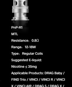 Voopoo PnP Coils 7 Voopoo PnP R1