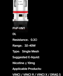Voopoo PnP Coils 4 Voopoo PnP VM1