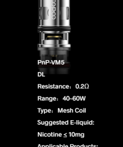 Voopoo PnP Coils 1 Voopoo PnP VM5