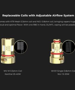 Wismec R80 Replacement Coil Specs
