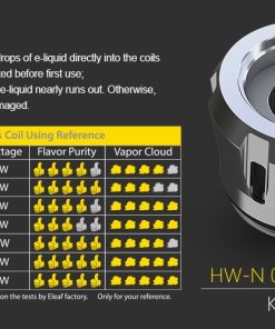 eleaf hw n head naked vapour