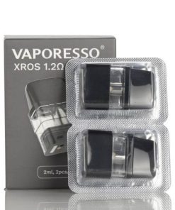 Xros Replacement Pod by Vaporesso 2 vaporesso xros replacement pods 1.2ohm xros pods box and blister pack