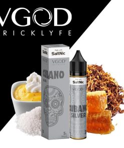 vgod saltnic cubano silver