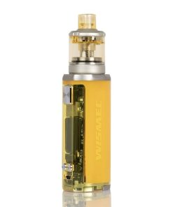 wismec sinuous v80 amor nse starter kit yellow