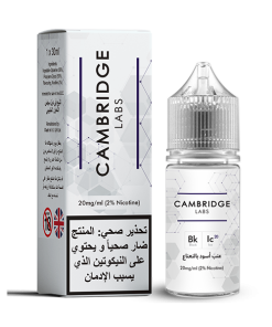 Black Ice by Cambridge Labs Salt Nic 1 500x700 30ml Package Box Black Ice