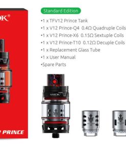 Smok TFV12 Prince 5 TFV12 Prince Contents
